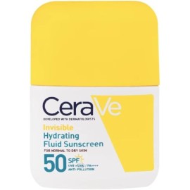 CeraVe Invisible Hydrating Fluid Sunscreen SPF 50 For Normal To Dry Skin 50ml