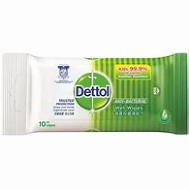 Dettol Antibacterial Wipes 10's