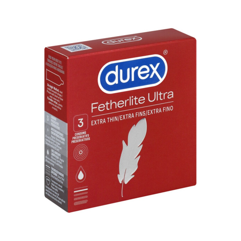 Durex Featherlite Ultra Condoms 3's