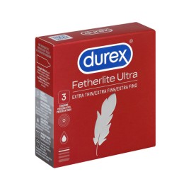 Durex Featherlite Ultra Condoms 3's