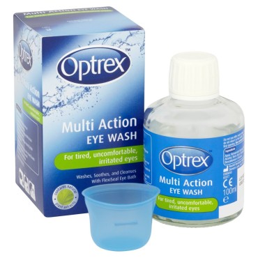 Optrex Multiaction Eye Wash 100ml