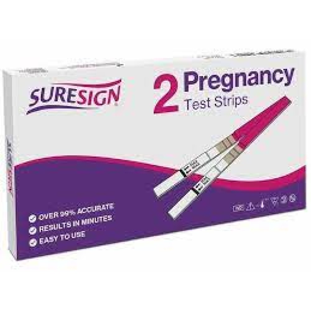 Suresign Pregnancy Strip Test 2's