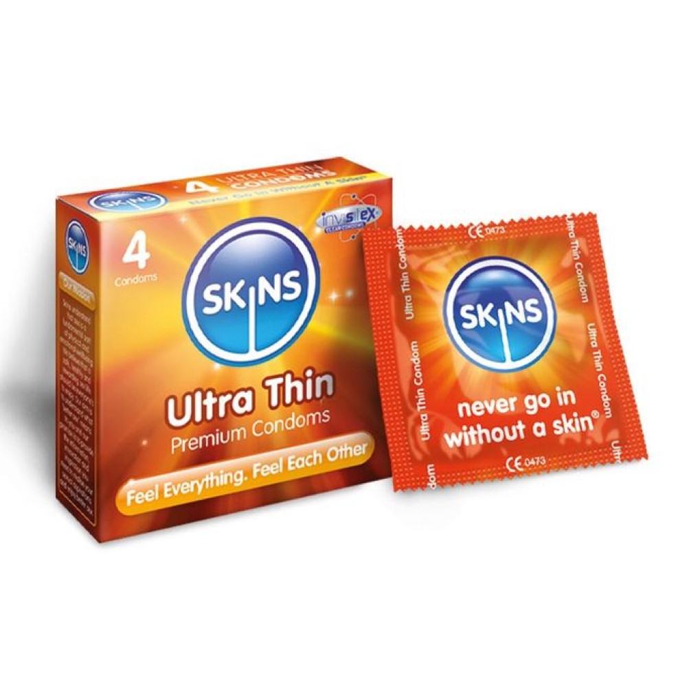 Skins Ultra Thin Condoms  4's