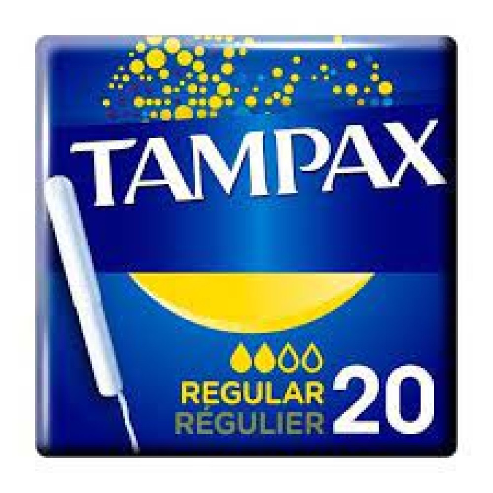 Tampax Tampons With Applicator-regular 20's