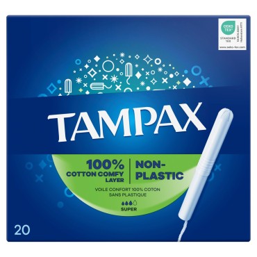 Tampax Tampons With Applicator-super 20s