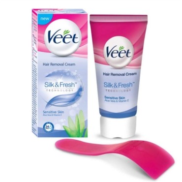 Veet Silky Fresh Hair Removal Cream 50g- Sensitive Skin