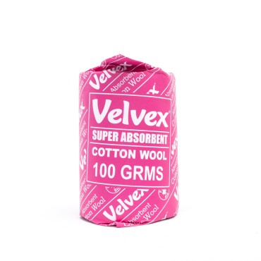 Velvex Cotton Wool 100g