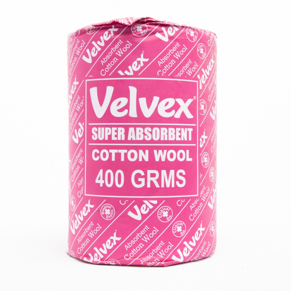 Velvex Cotton Wool 400g