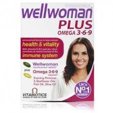 Wellwoman Plus Omega 3-6-9 56's