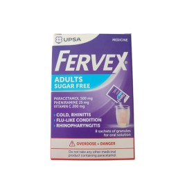 Fervex Sugar Free Adult 8 Sachets