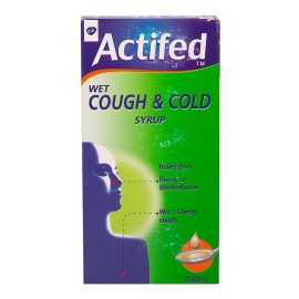 Actifed Wet Cough & Cold Syrup 100ml