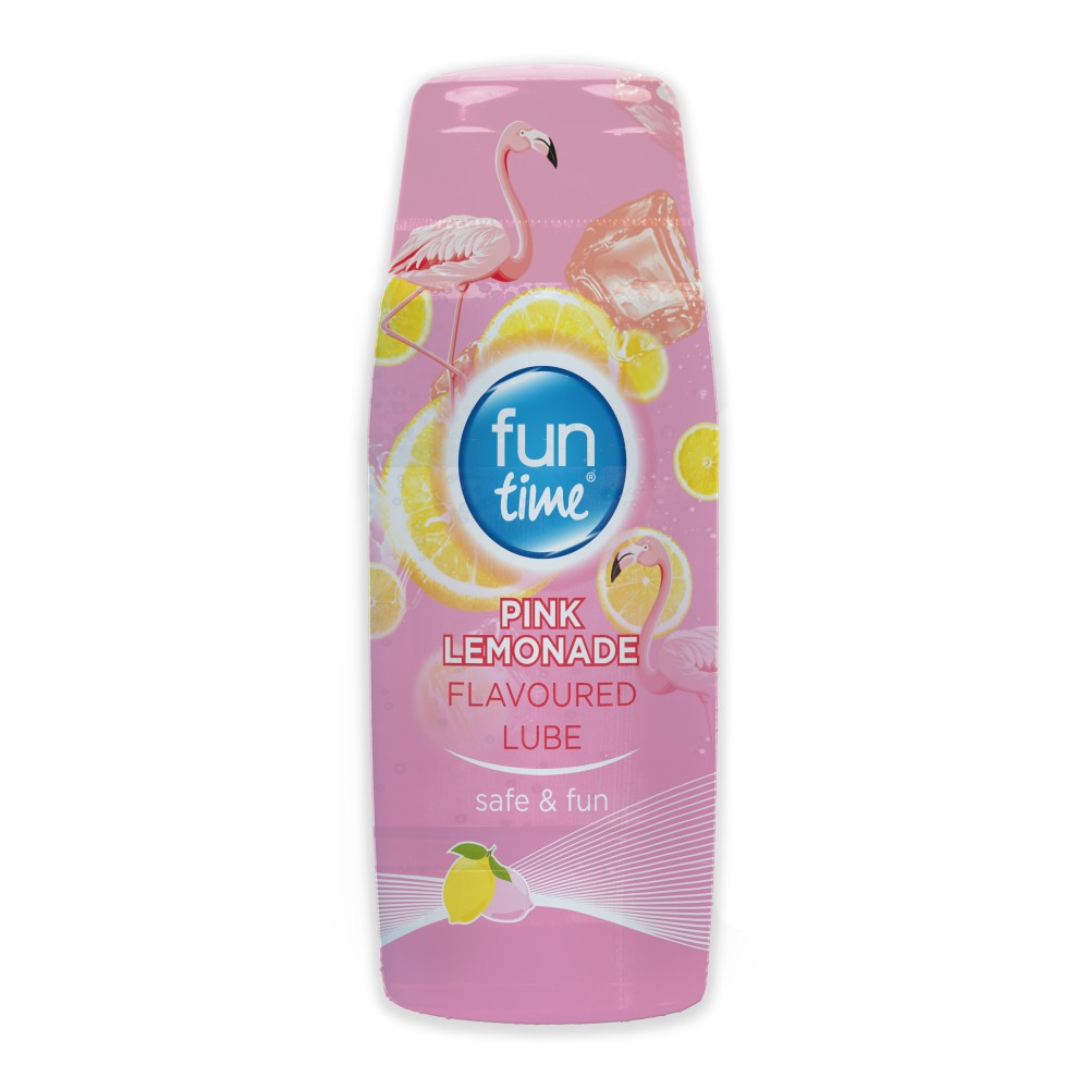 Funtime Pink Lemonade Flavoured Lube Safe & Fun 75ml