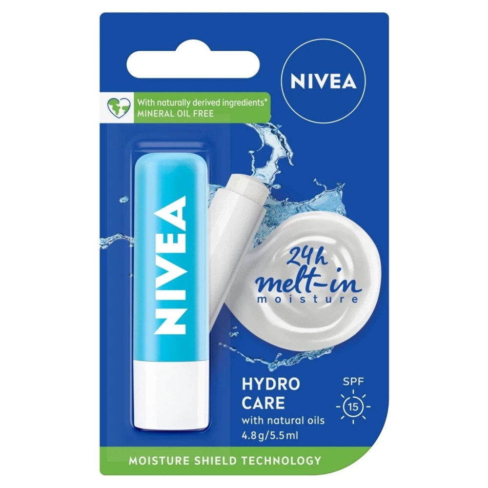 Nivea  Hydro Care Lip Balm 4.8 G