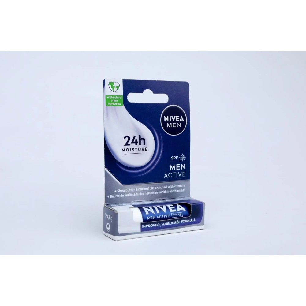 Nivea Men Active Lip Balm  4.8gm