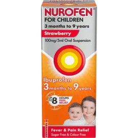 Nurofen Suspension Strawberry 100ml