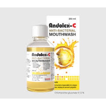 Andolex-c Antibacterial Mouth Wash 200ml