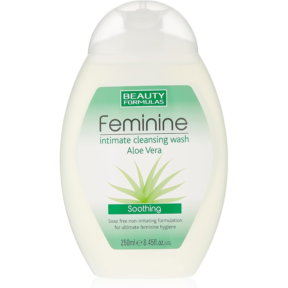 Beauty Formulas Feminine Intimate Cleansing Wash Aloe Vera Soothing 250ml