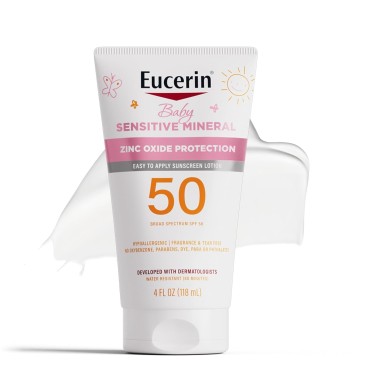 Eucerin Baby Sensitive Mineral Sunscreen Lotion SPF 50 118ml