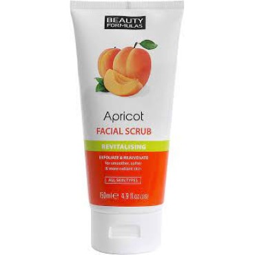 Beauty Formulas Apricot Facial Scrub 150ml