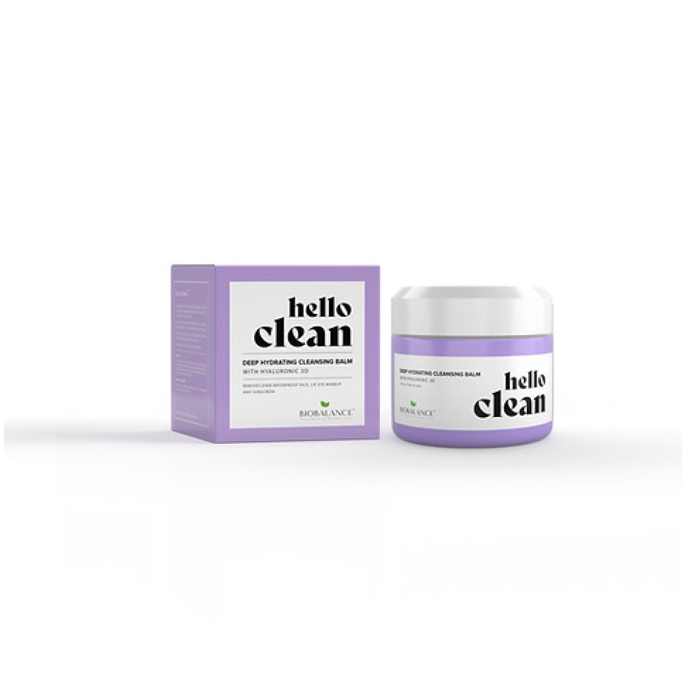 Bio Balance Hello Clean Deep Hydrating Cleansing Balm With Hyaluronic 3D 100ml