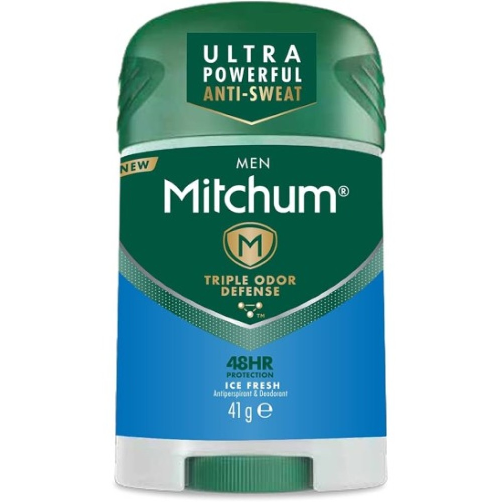 Mitchum Men Tripple Odor Defense Ice Fresh Antiprespirant & Deodrant 41g