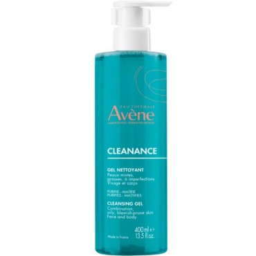 Avene Cleansing Gel Bottle 400 ml 