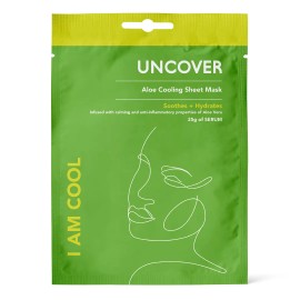 Uncover Soothing Aloe Vera Sheet Mask 25g  (I am Cool Aloe Vera)