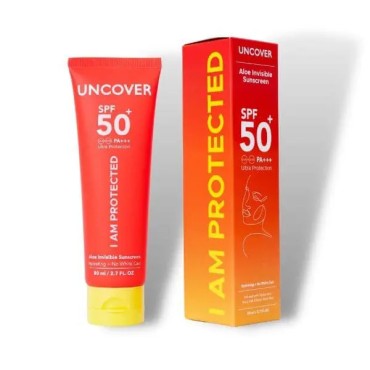 Uncover Aloe Invisible Sunscreen, 80ml (I Am Protected)