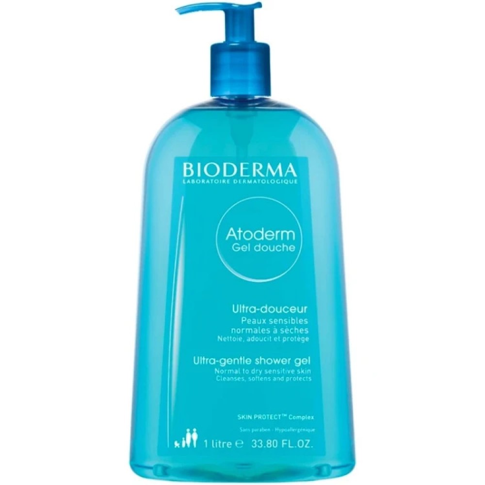 Bioderma Atoderm Gel Douche 1000ml (Shower Gel)