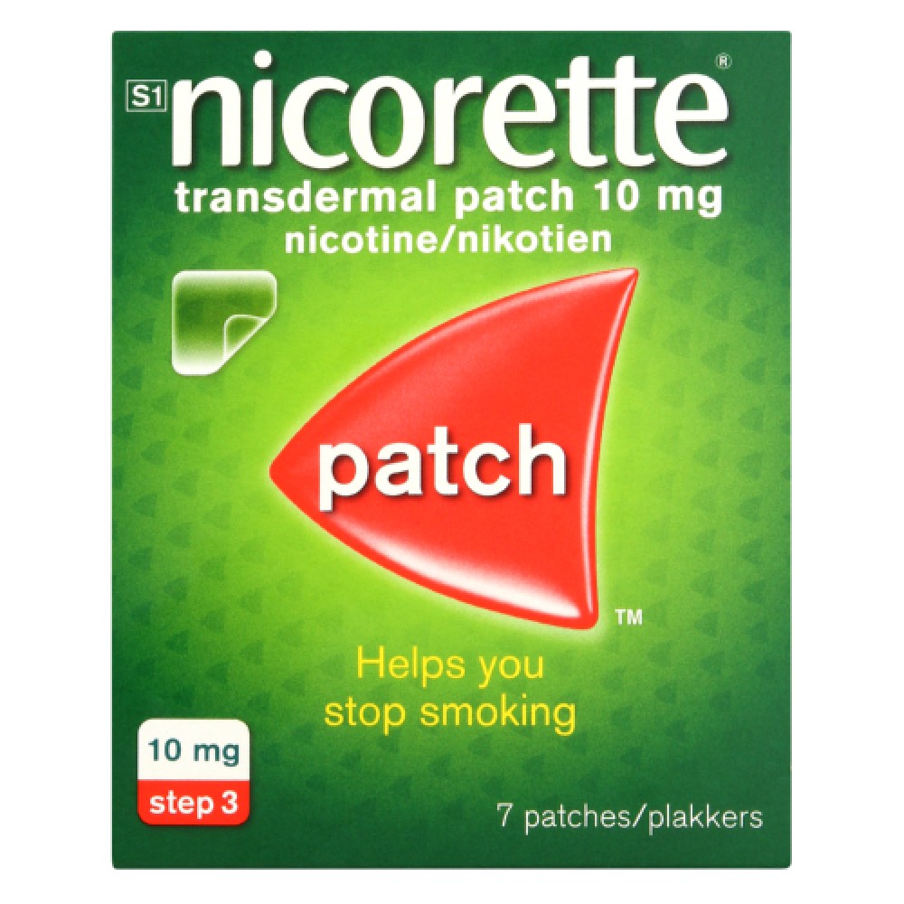 Nicorette 10mg Patch 7's