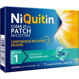 Niquitin Step 1 21mg Patch 7`s