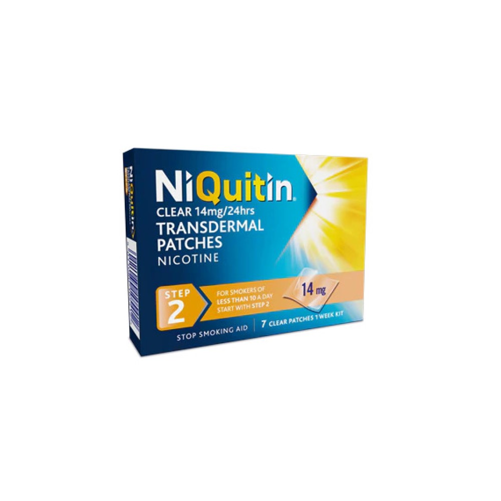 Niquitin Step 2 14mg Patch 7`s