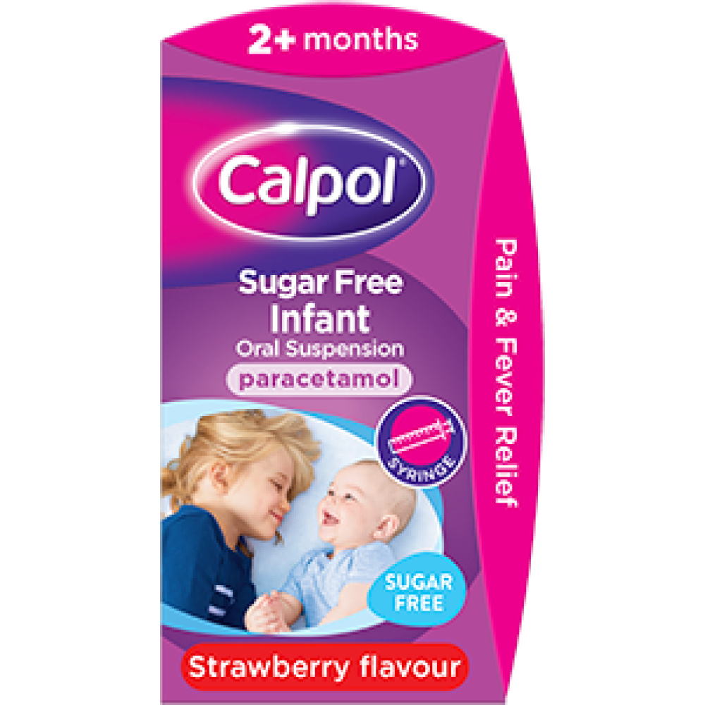 Calpol Infant (s/f) Suspension Strawberry Flavour 100ml