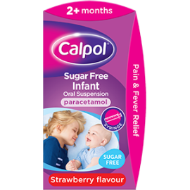 Calpol Infant (s/f) Suspension Strawberry Flavour 100ml