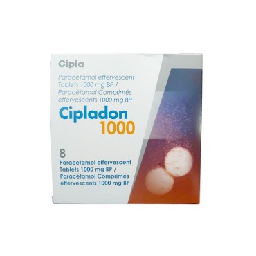 Cipladon 1000mg Effervescent Tabs 8's