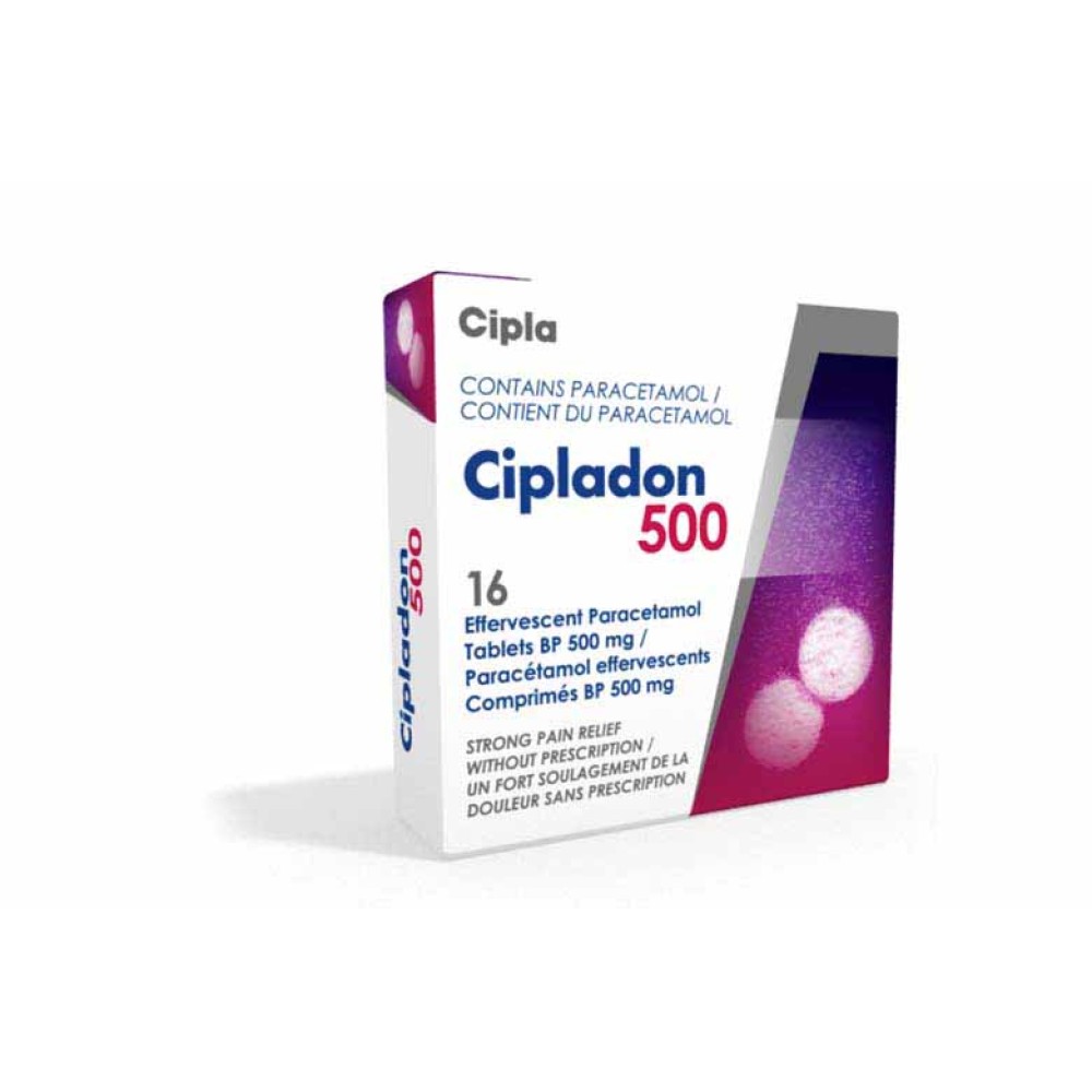 Cipladon 500mg Effervescent Tabs 16's