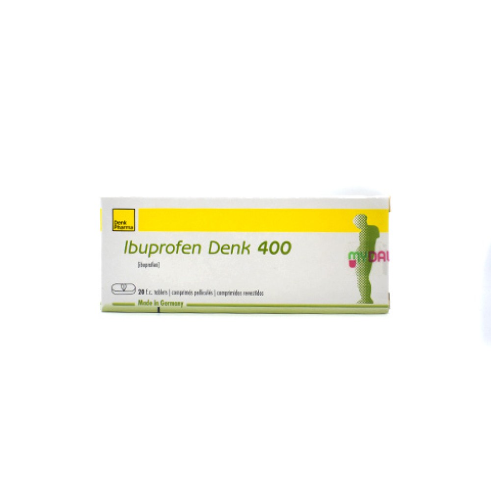 Ibuprofen Denk 400mg Tablets 20's