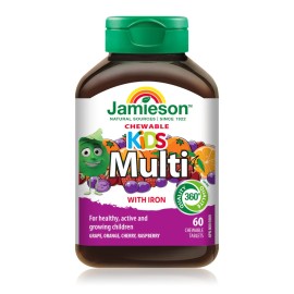 Jamieson Multi Kids Chewable Tablets 60's