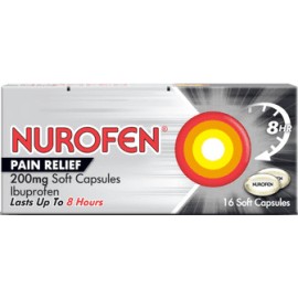 Nurofen Pain Relief 256mg Caplets 16's