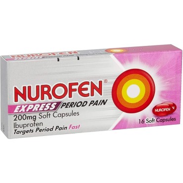 Nurofen Express Period Pain 200mg Tablets 16's