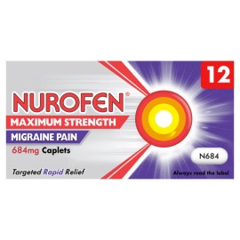 Nurofen Maximum Strength Migraine 684 Mg Tablets 12's