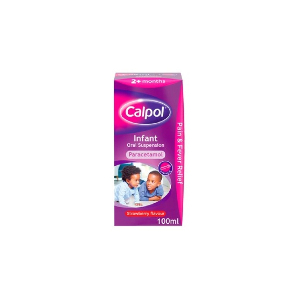 Calpol Infant Strawberry Flavour 100ml