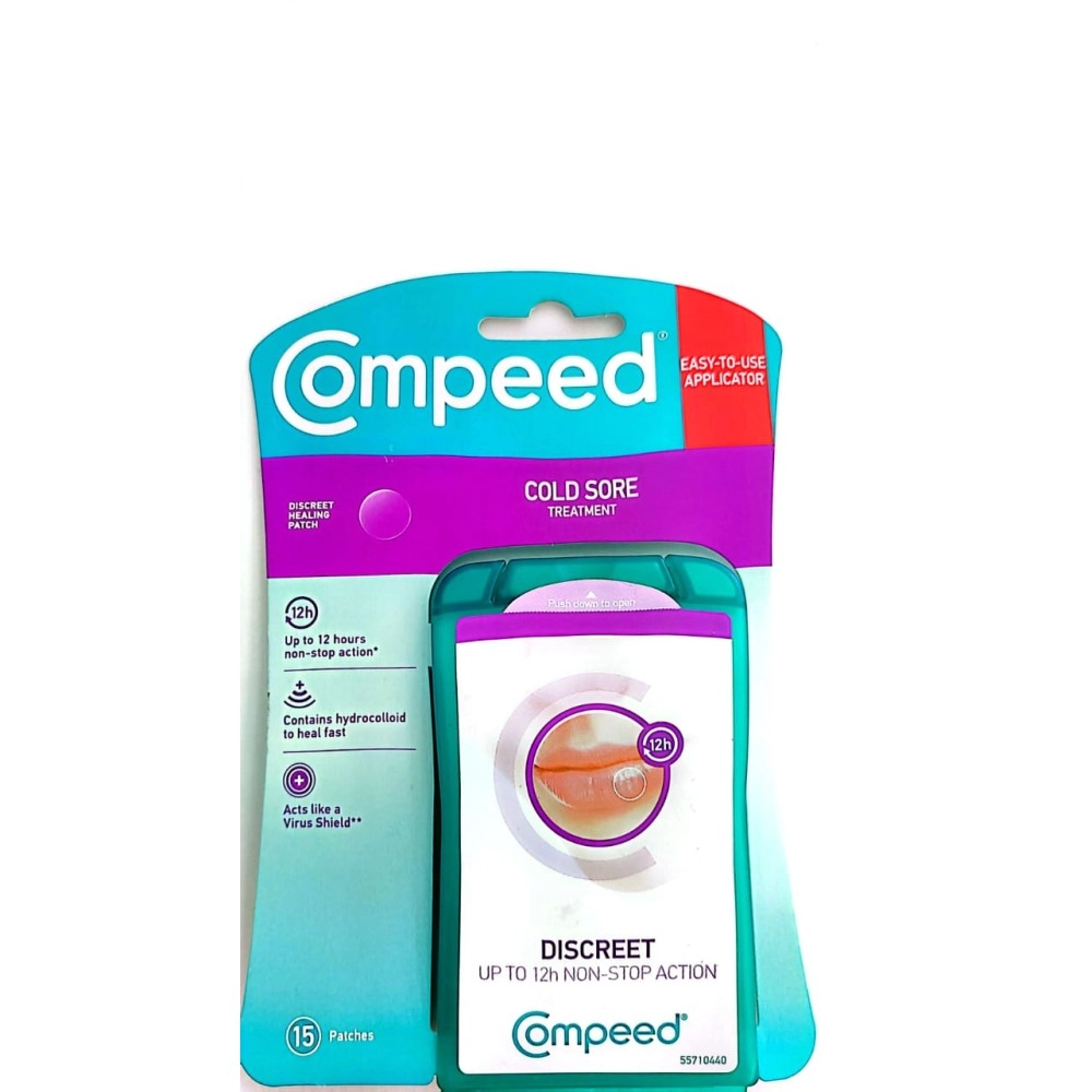 Compeed Cold Sore Discreet Healing Patch 15s