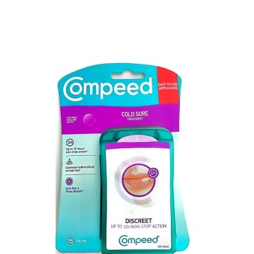 Compeed Cold Sore Discreet Healing Patch 15s