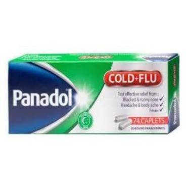 Panadol Cold And Flu Caplets 24's