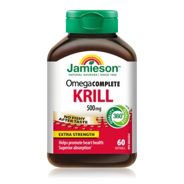 Jamieson Omega Complete Krill Oil 500mg Softgels 60's