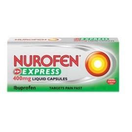 Nurofen Express 400mg Liquid Capsules 10's