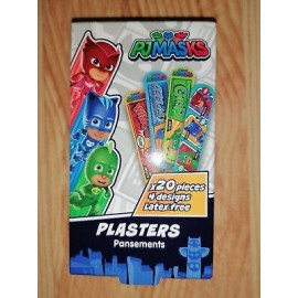 Pj Masks Kids Latex Free Plasters-4 Designs 20's